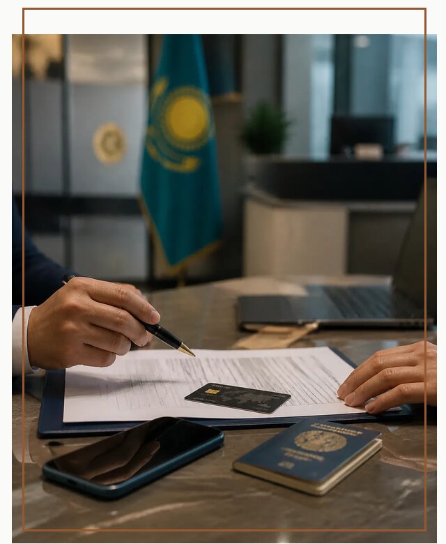 Открытие счета и банковской карты в Казахстане в Светлограде